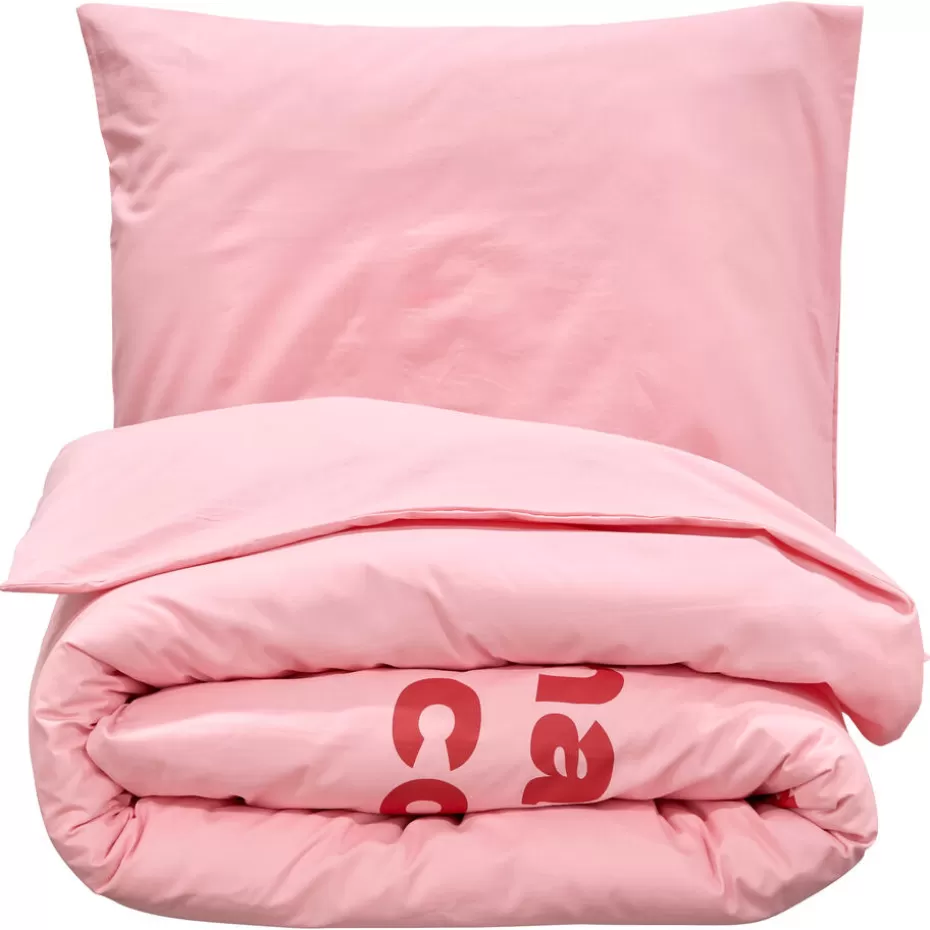 Kwantum Dekbedovertrekken | Beddengoed | Dekbedovertrek Naughty Corner Roze 240x240 Cm 240X240CM