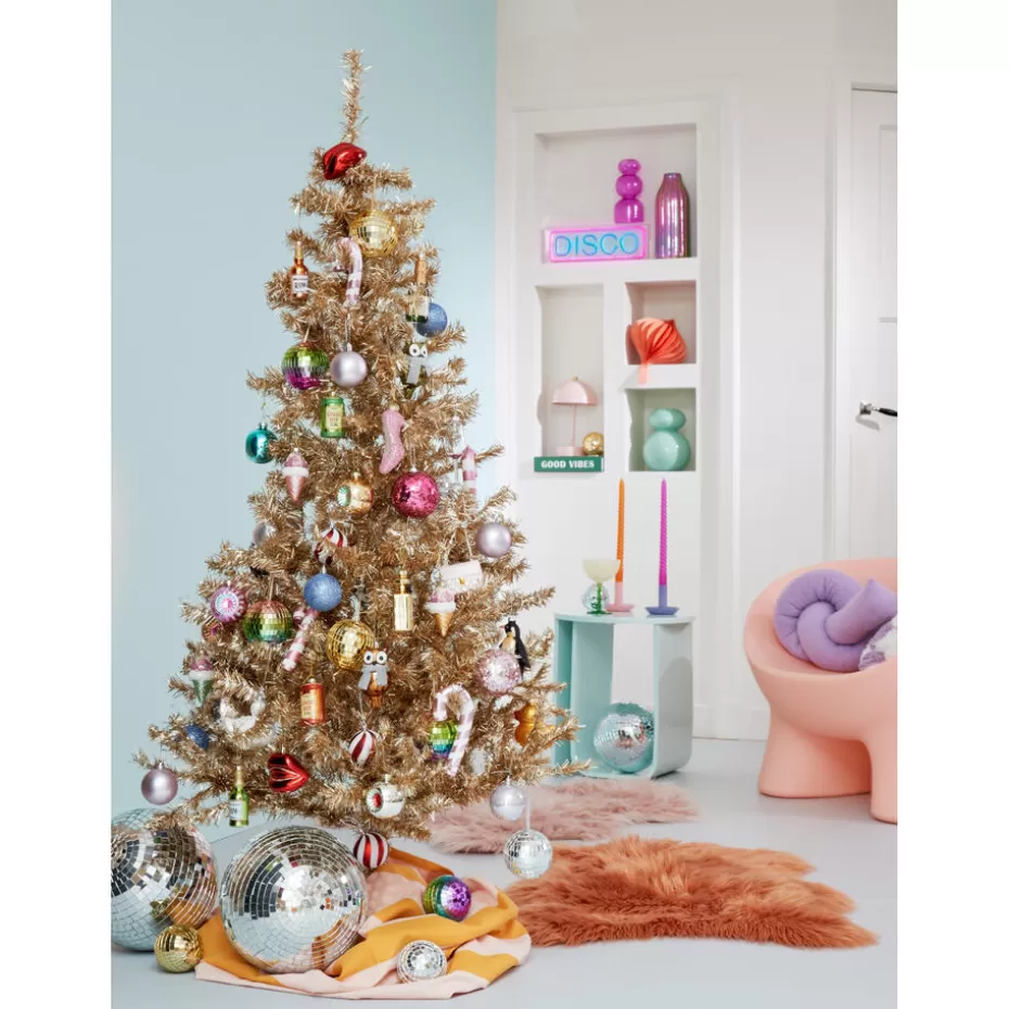 Kwantum Kerstdecoratie | Hanger Discobal - 3 Stuks Zilver