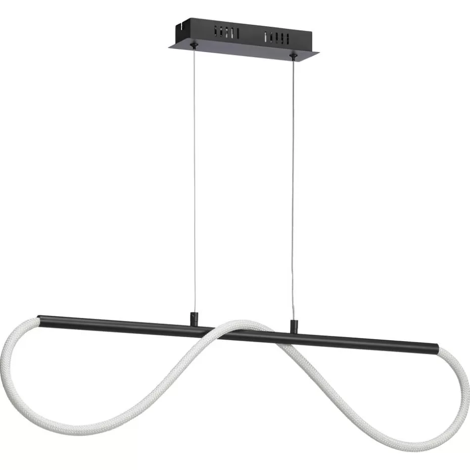 Kwantum Hanglampen | Hanglamp Faye Zwart 96x110 Cm 096X110CM