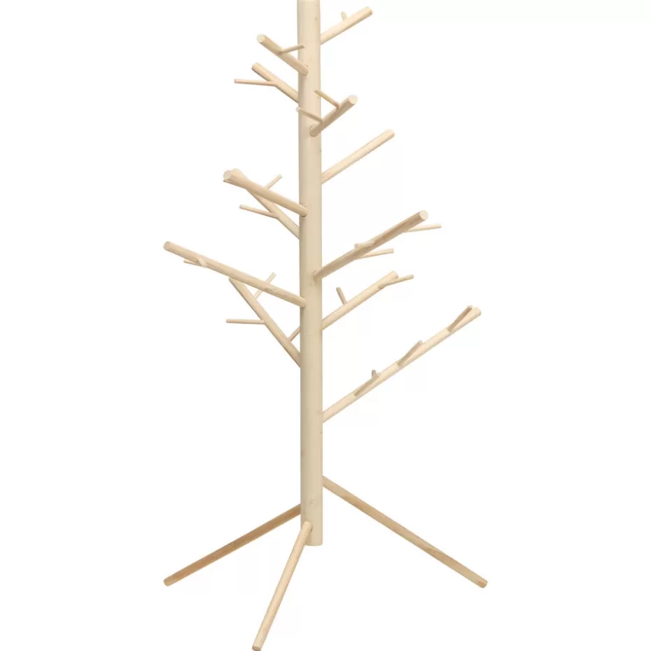 Kwantum Kerstbomen | Houten Kerstboom Naturel 100 Cm