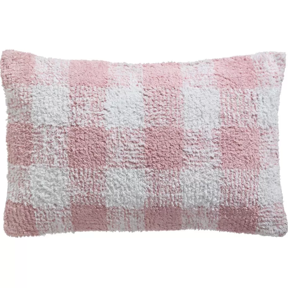 Kwantum Sierkussens | Kussen Roselle Roze/Wit 40x60 Cm