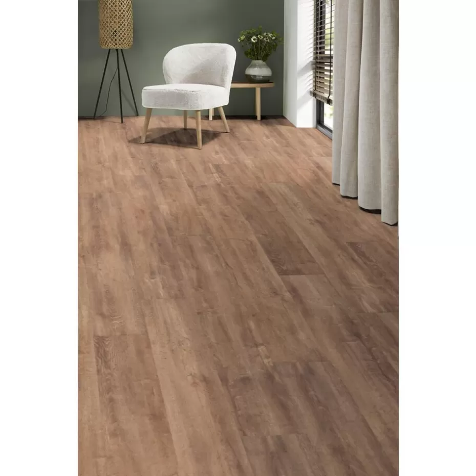 Kwantum Extra Breed Laminaat | Houtlook Laminaat | Laminaat Brentwood Eiken XL Plank Je berekent hoeveel meters je nodig hebt door lengte en breedte in te vullen