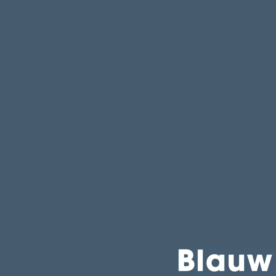 Kwantum Muurverf | Muurverf Mat Blauw 1 L 1L