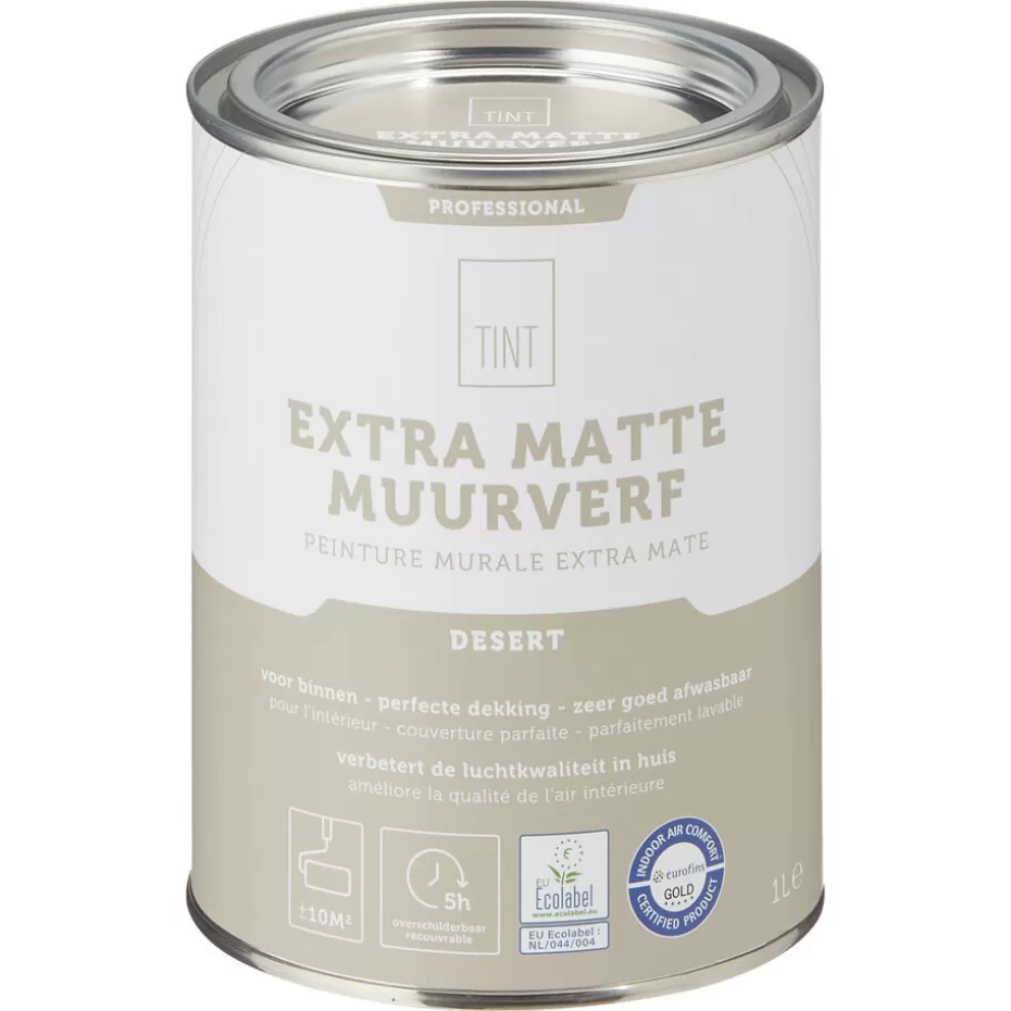 Kwantum Muurverf | Muurverf Professional Desert 1 L 1L