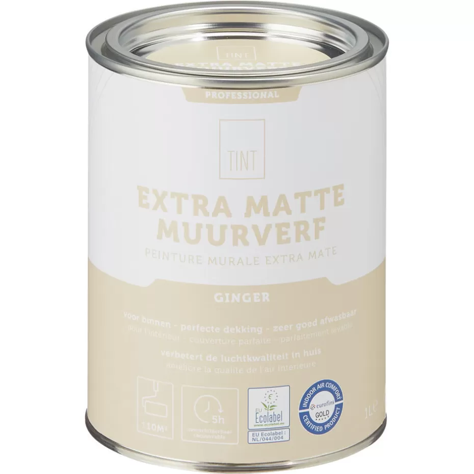 Kwantum Muurverf | Muurverf Professional Ginger 1 L 1L