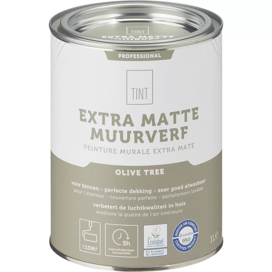 Kwantum Muurverf | Muurverf Professional Olive Tree 1 L 1L