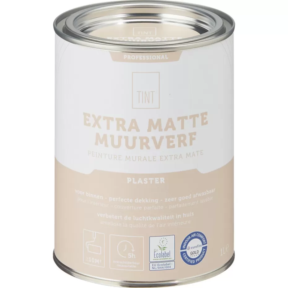 Kwantum Muurverf | Muurverf Professional Plaster 1 L 1L