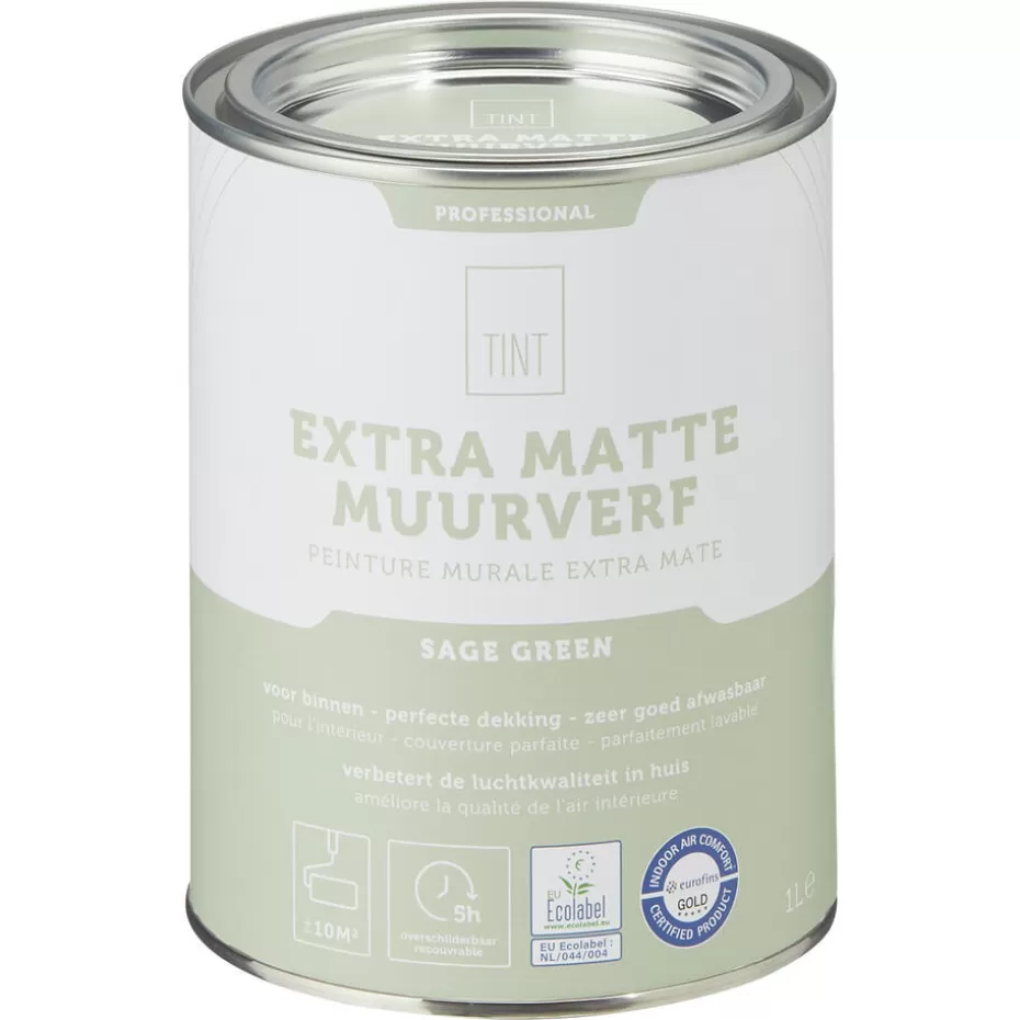 Kwantum Muurverf | Muurverf Professional Sage Green 1 L 1L