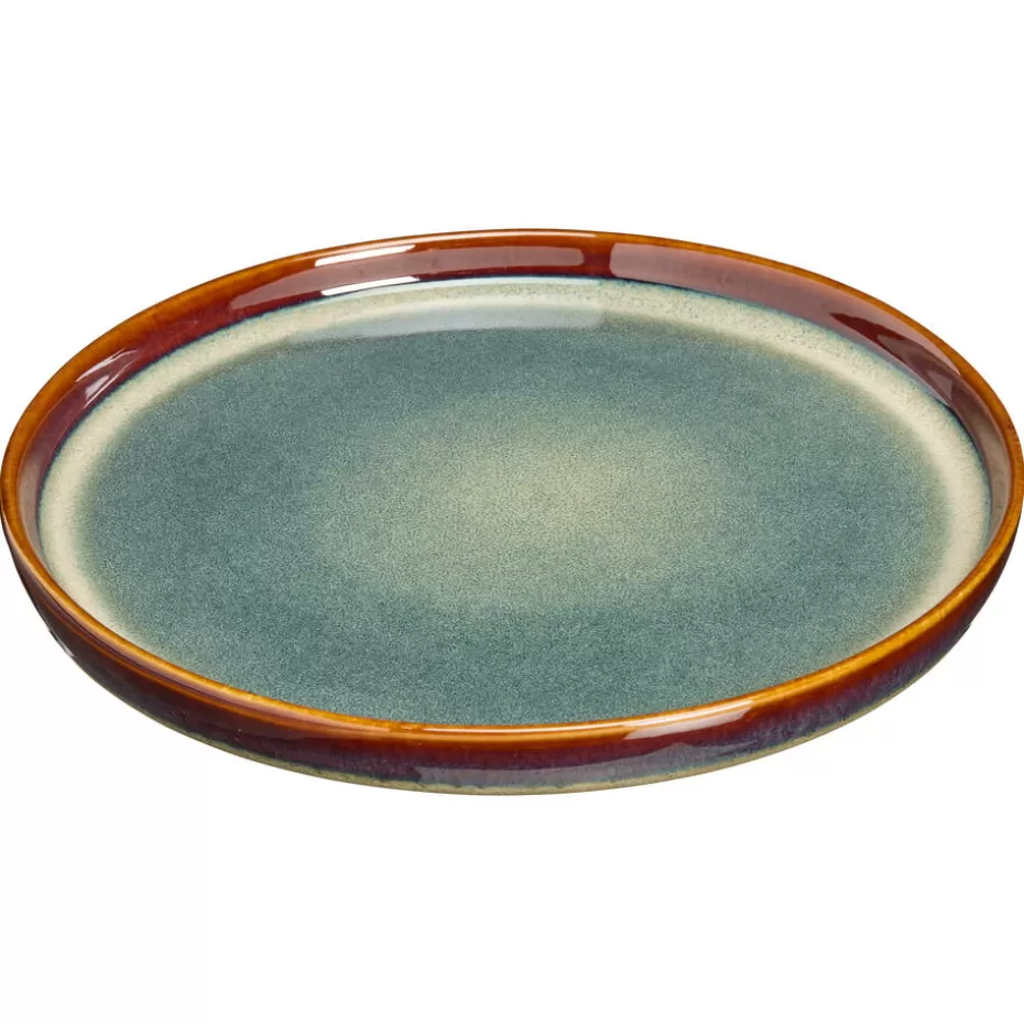 Kwantum Kerstservies | Borden | Ontbijtbord Ava Blauw - ⌀22cm