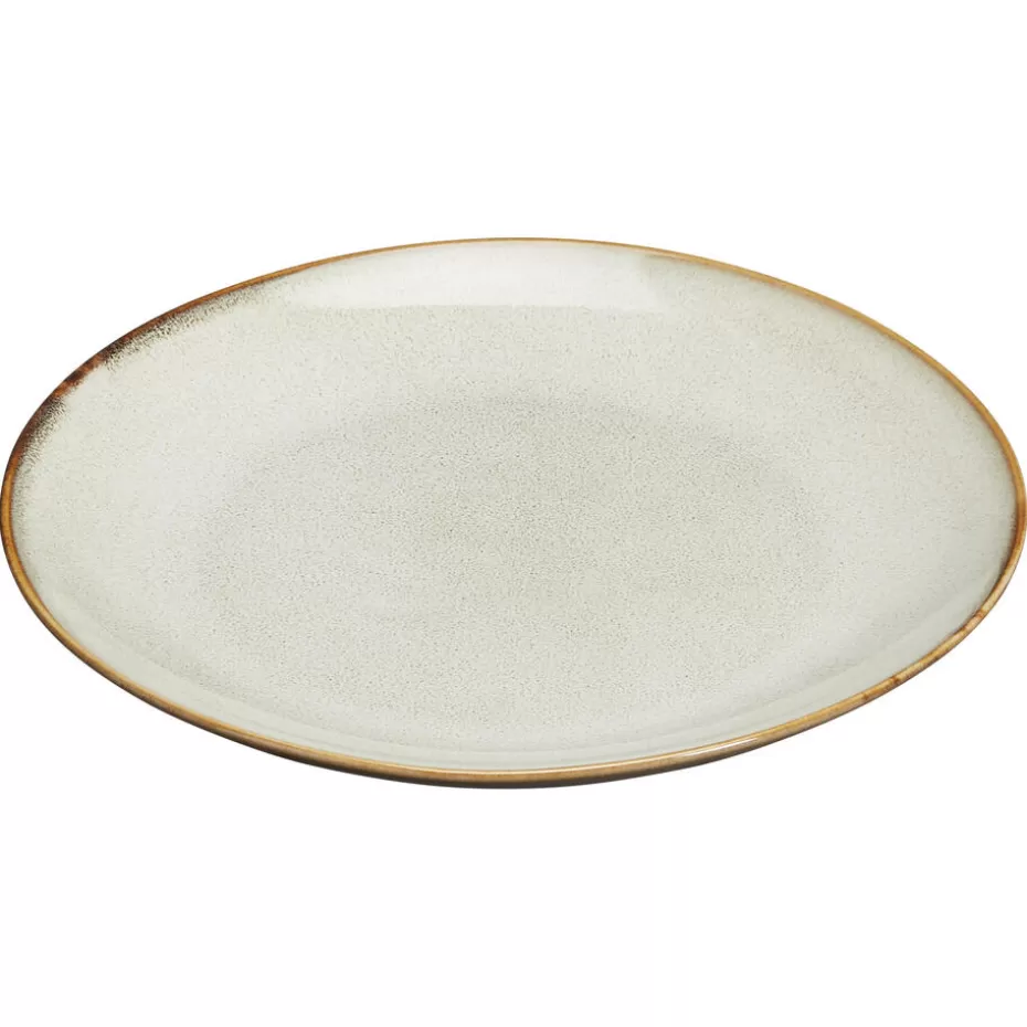 Kwantum Kerstservies | Borden | Ontbijtbord Nordic Uni Beige - ø 22 Cm