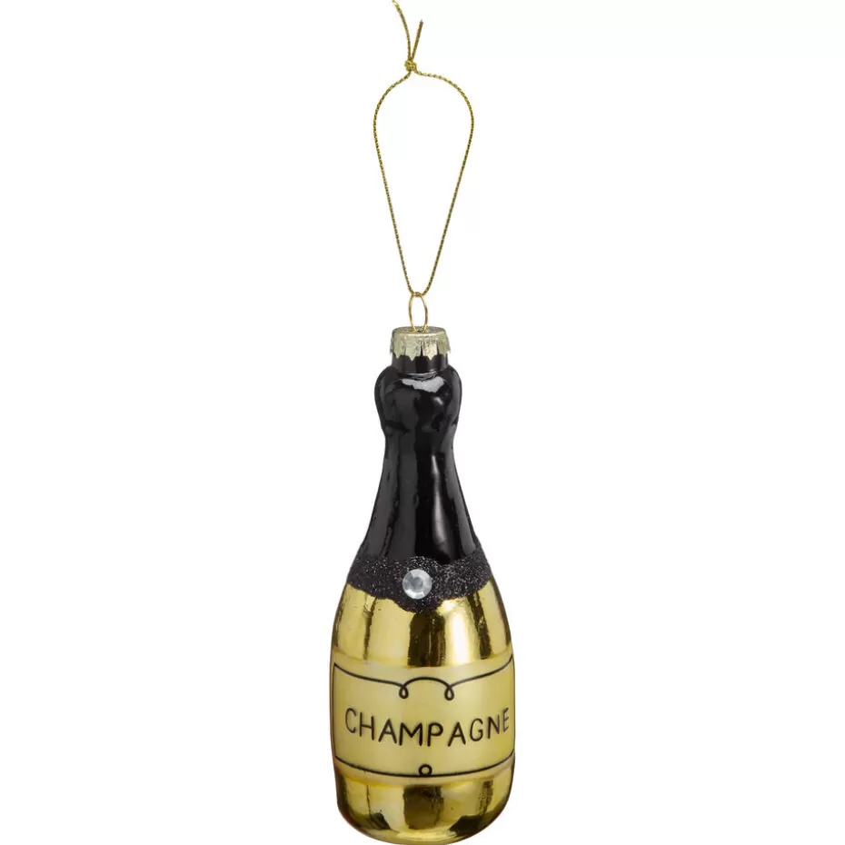 Kwantum Kerstballen & Kerstornamenten | Ornament Champagne Goud