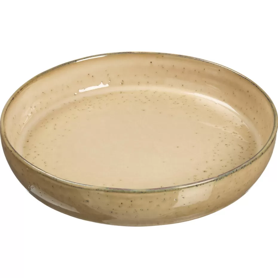 Kwantum Kerstservies | Borden | Pastabord Ava Beige - ⌀21cm