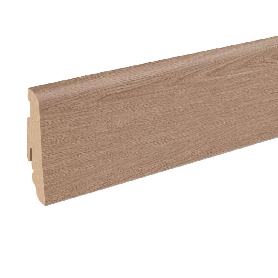 Kwantum Plinten | Plint MDF Naturel Eiken 240 Cm NatEiken