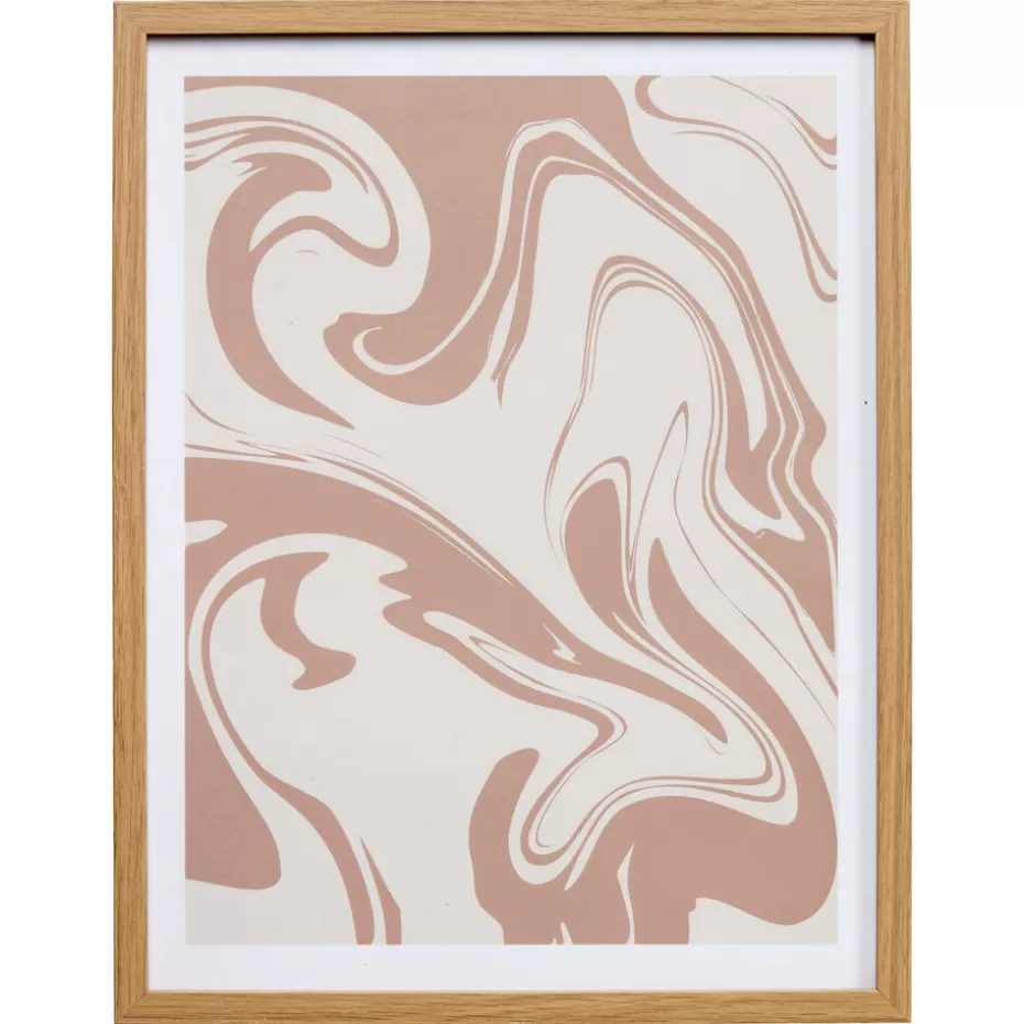 Kwantum Wanddecoratie | Poster Liquid Marble 35x45 Cm