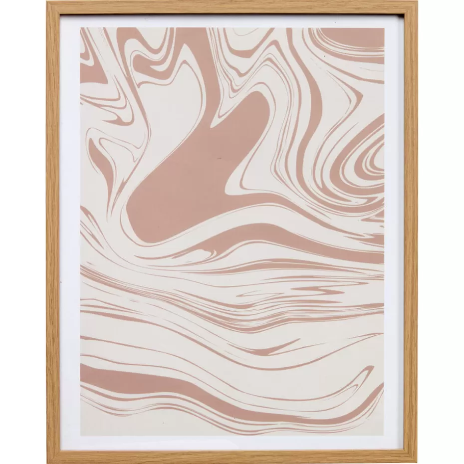 Kwantum Wanddecoratie | Poster Liquid Marble 40x50 Cm