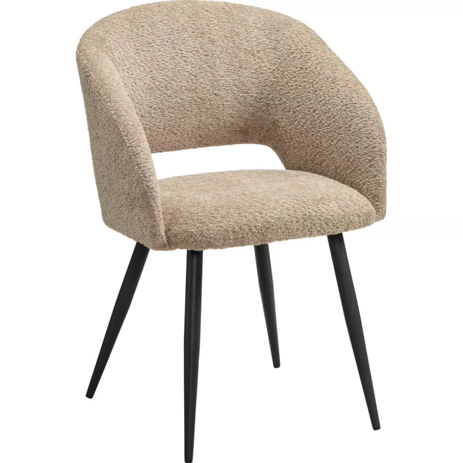 Kwantum Eetkamerstoelen | Stoel Antony Caramel CamelSS24