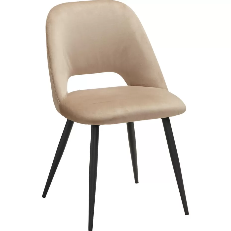 Kwantum Eetkamerstoelen | Stoel Avignon Bruin Camel