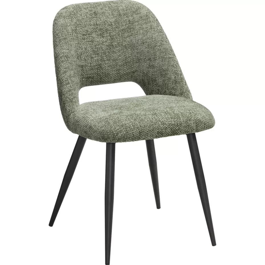 Kwantum Eetkamerstoelen | STOEL AVIGNON GROEN GroenFW21