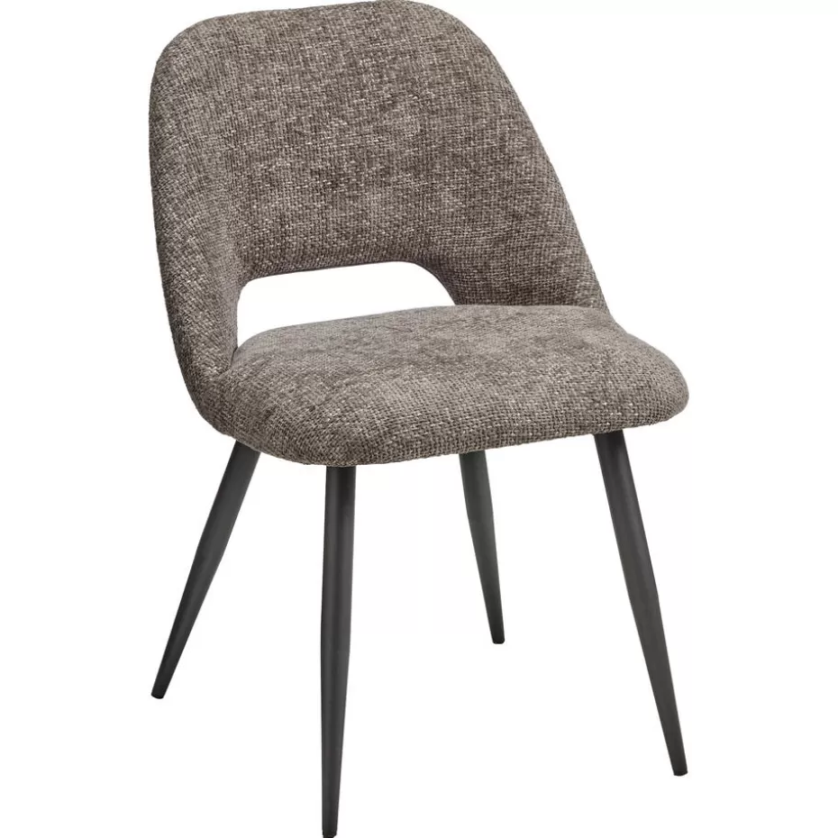 Kwantum Eetkamerstoelen | Stoel Avignon Taupe Zand