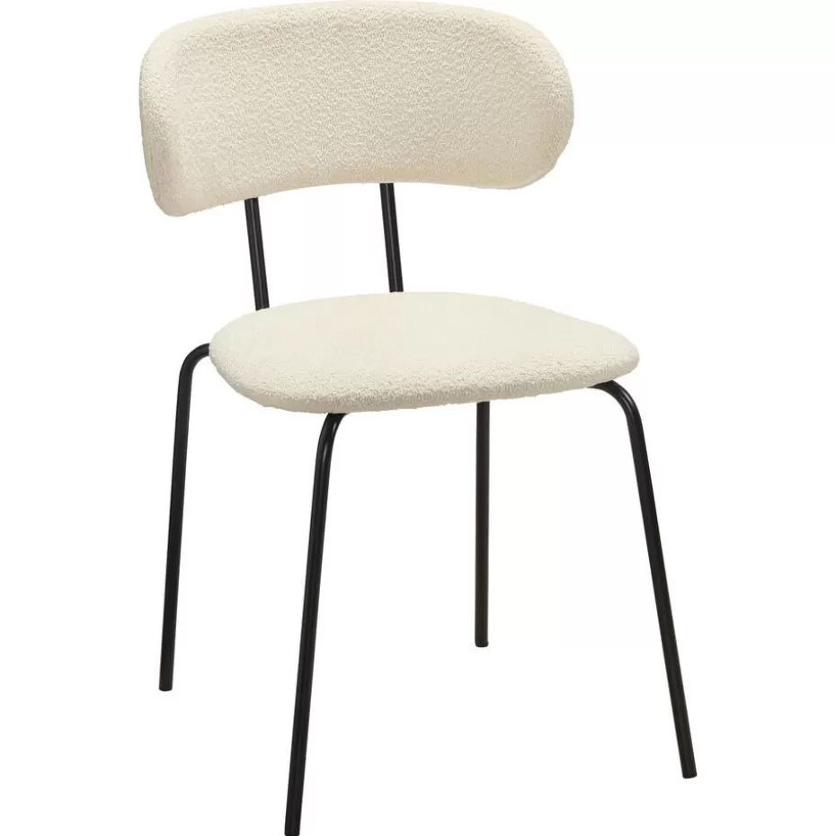 Kwantum Eetkamerstoelen | Stoel Bolzano Off-White