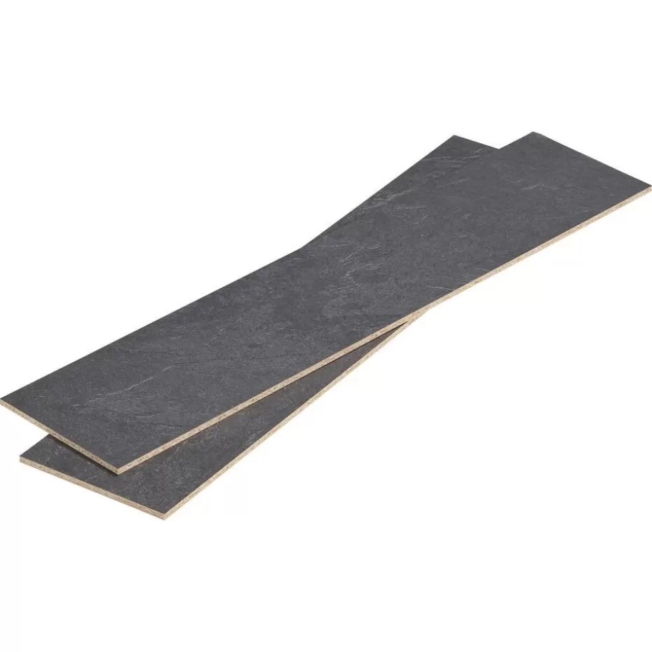 Kwantum Traprenovatie & Trapbekleding | Stootbord Concrete Antraciet 2st - 90cm