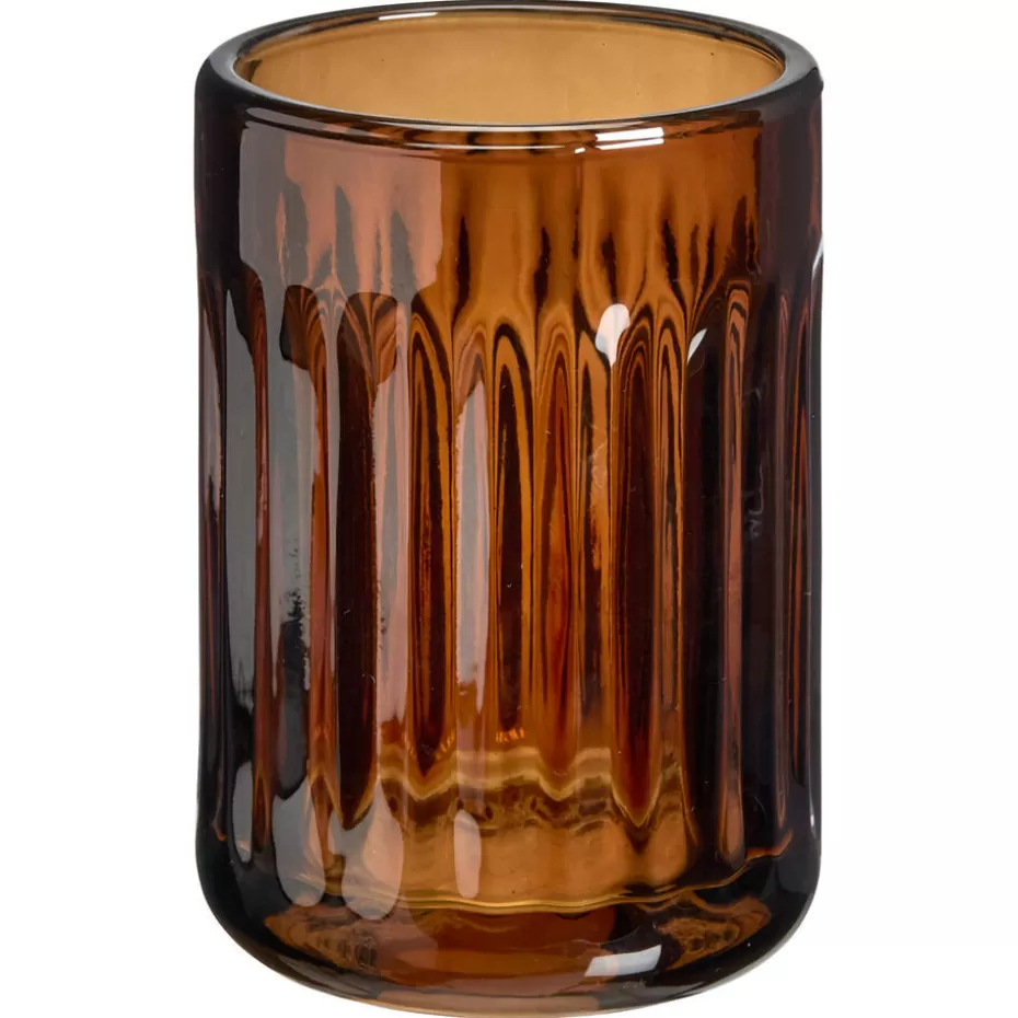 Kwantum Badkameraccessoires | Tandenborstelhouder Ribbel Amber