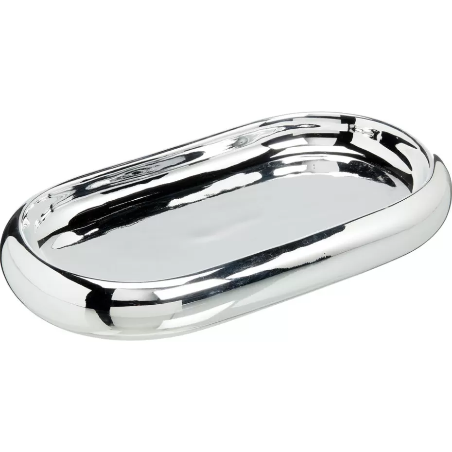 Kwantum Badkameraccessoires | Tray Bumper Ovaal Zilver