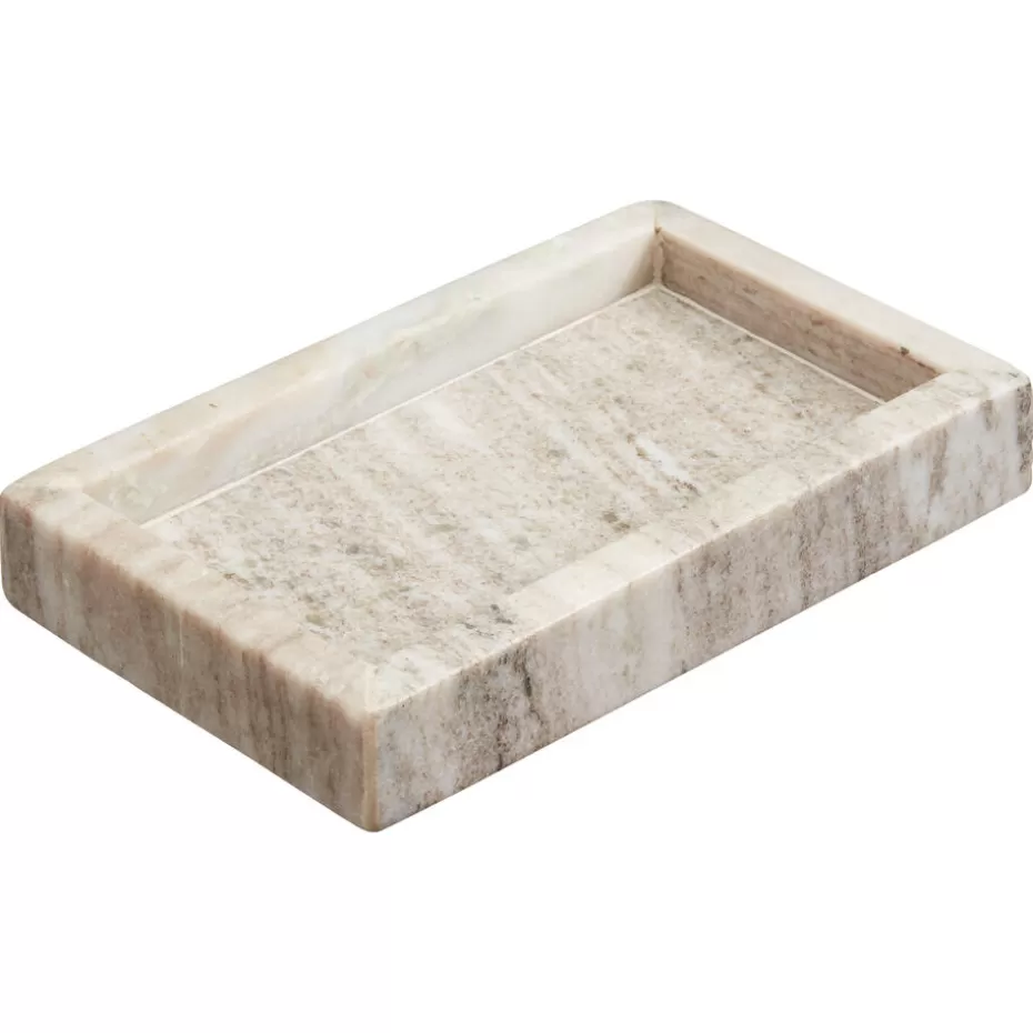 Kwantum Badkameraccessoires | Tray Marmer 20x12 Cm Zand