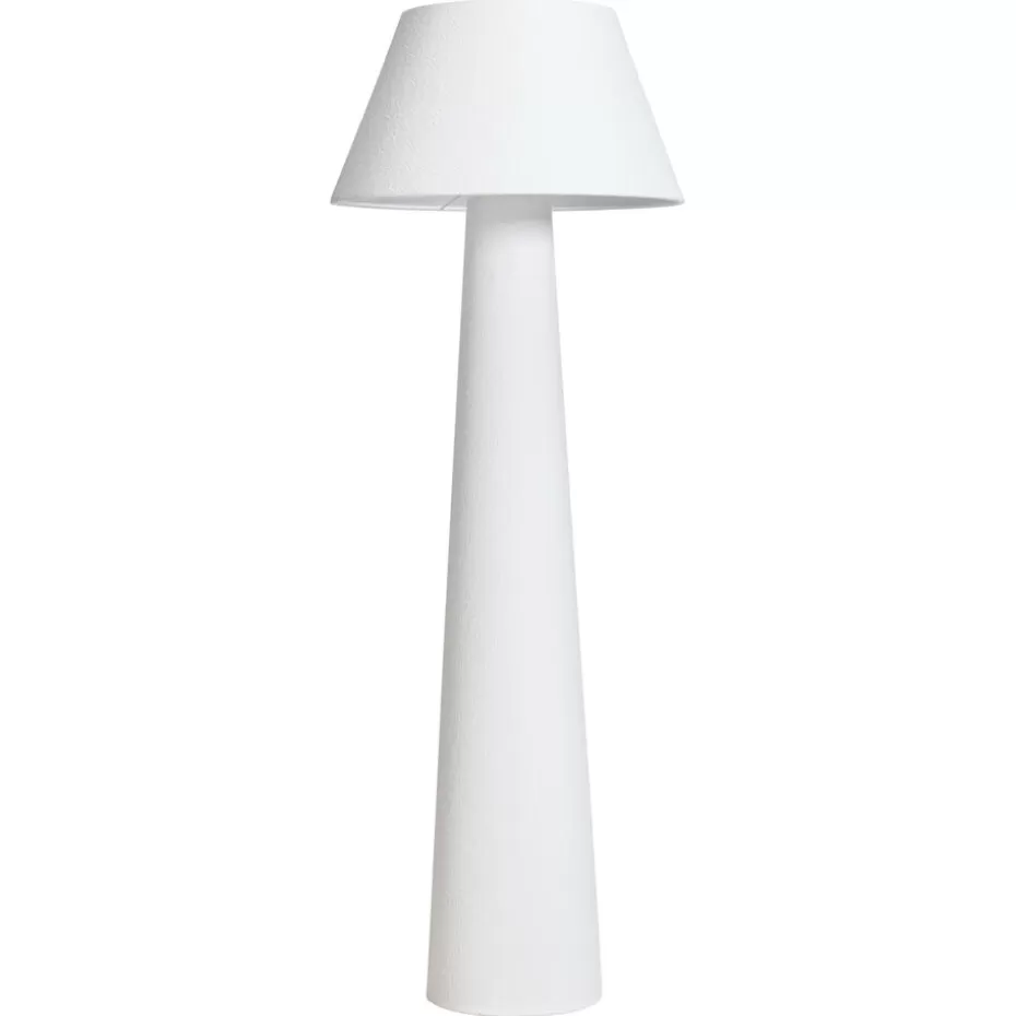 Kwantum Vloerlampen | Vloerlamp Pandia Bouclé Off-White