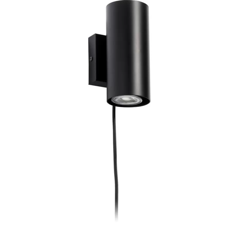 Kwantum Wandlampen | Wandlamp Alpan Zwart