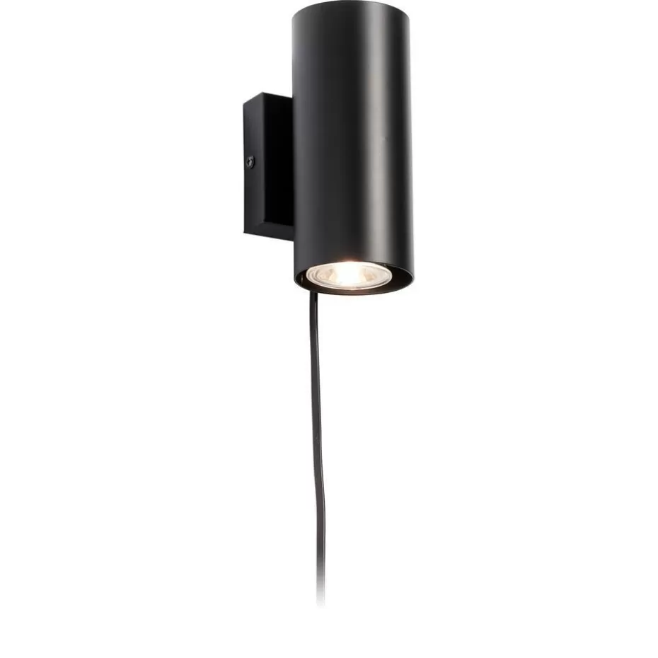 Kwantum Wandlampen | Wandlamp Alpan Zwart