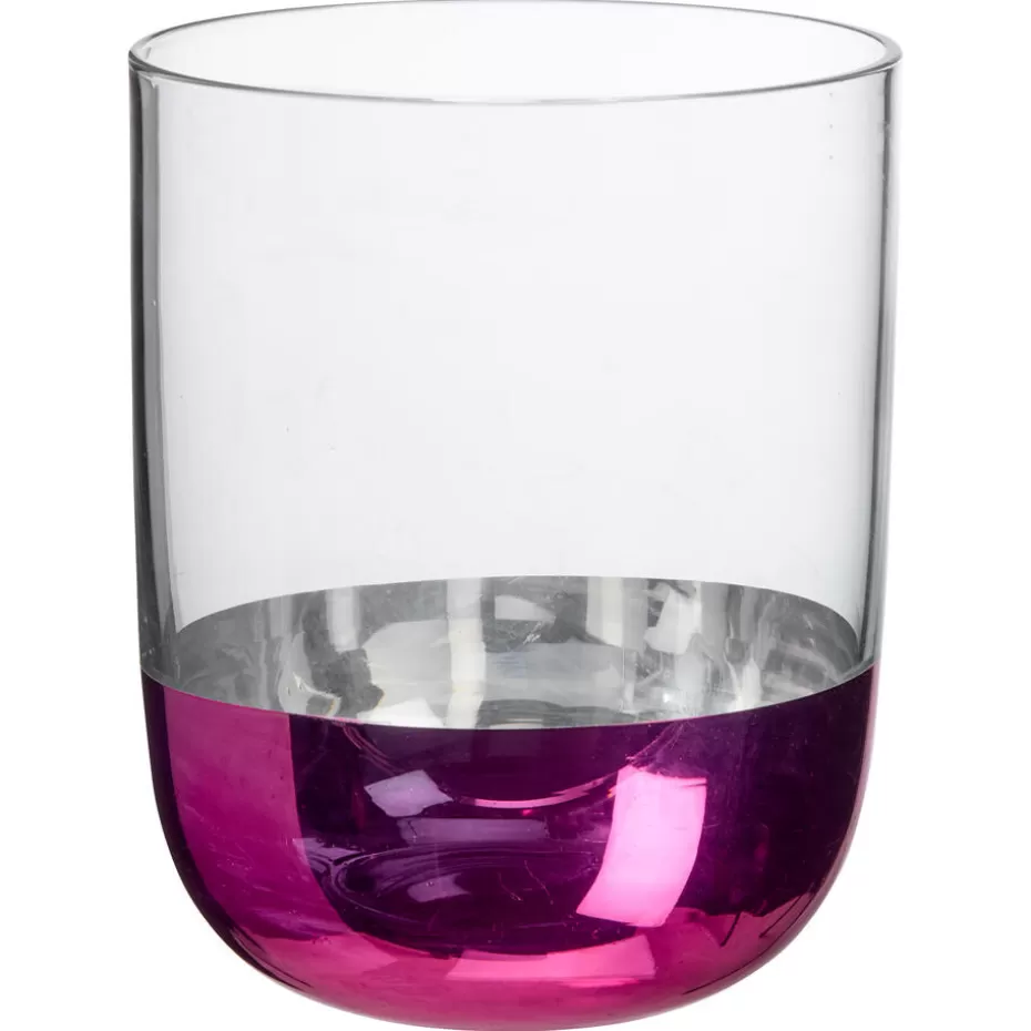 Kwantum Kerstservies | Glazen | Waterglas Sereen Metallic Roze - 350ml