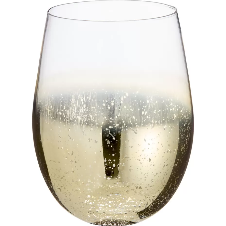 Kwantum Kerstservies | Glazen | Waterglas Shine Goud - 500 Ml